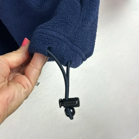 Vintage 90’s Y2K Tommy Hilfiger fleece oversized pullover men’s M - Picture 5 of 7